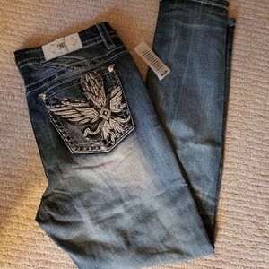 NWT Miss Me Mid-Rise Skinny Jeans